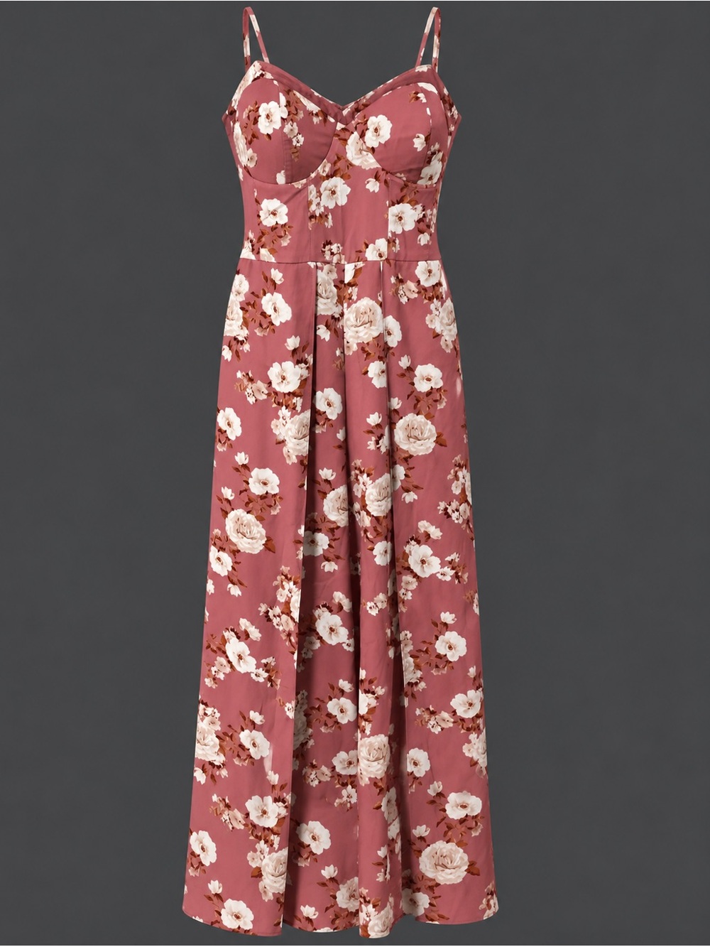 Xhilaration Floral Wide Leg Jumpsuit XL